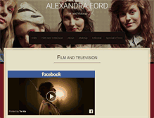 Tablet Screenshot of alexandraford.net